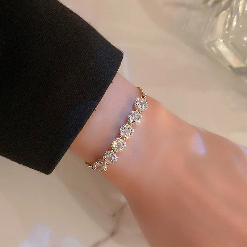 Roselyn Heart Bracelet
