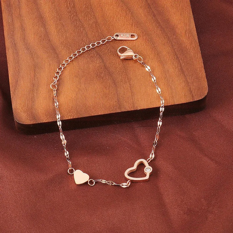 Roselyn Heart Bracelet