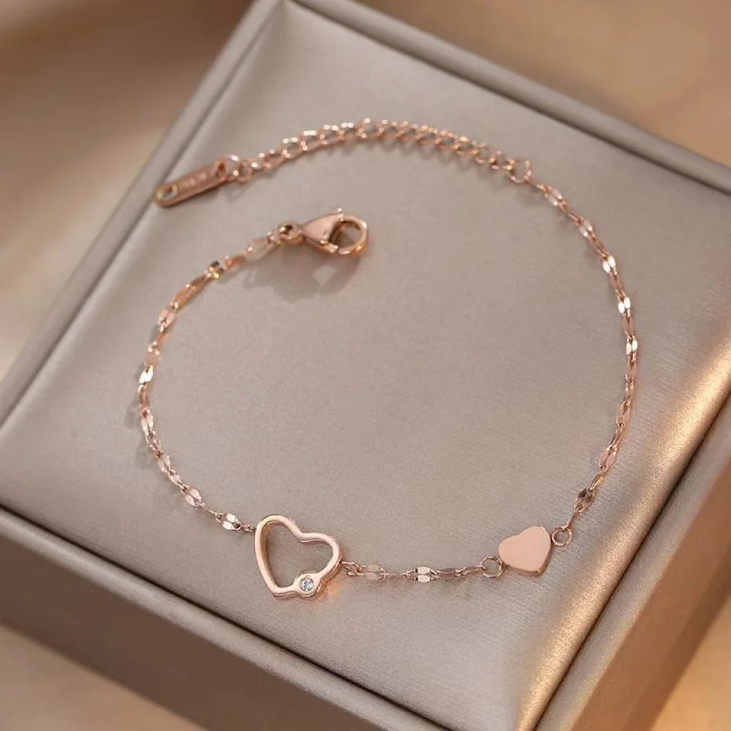 Roselyn Heart Bracelet