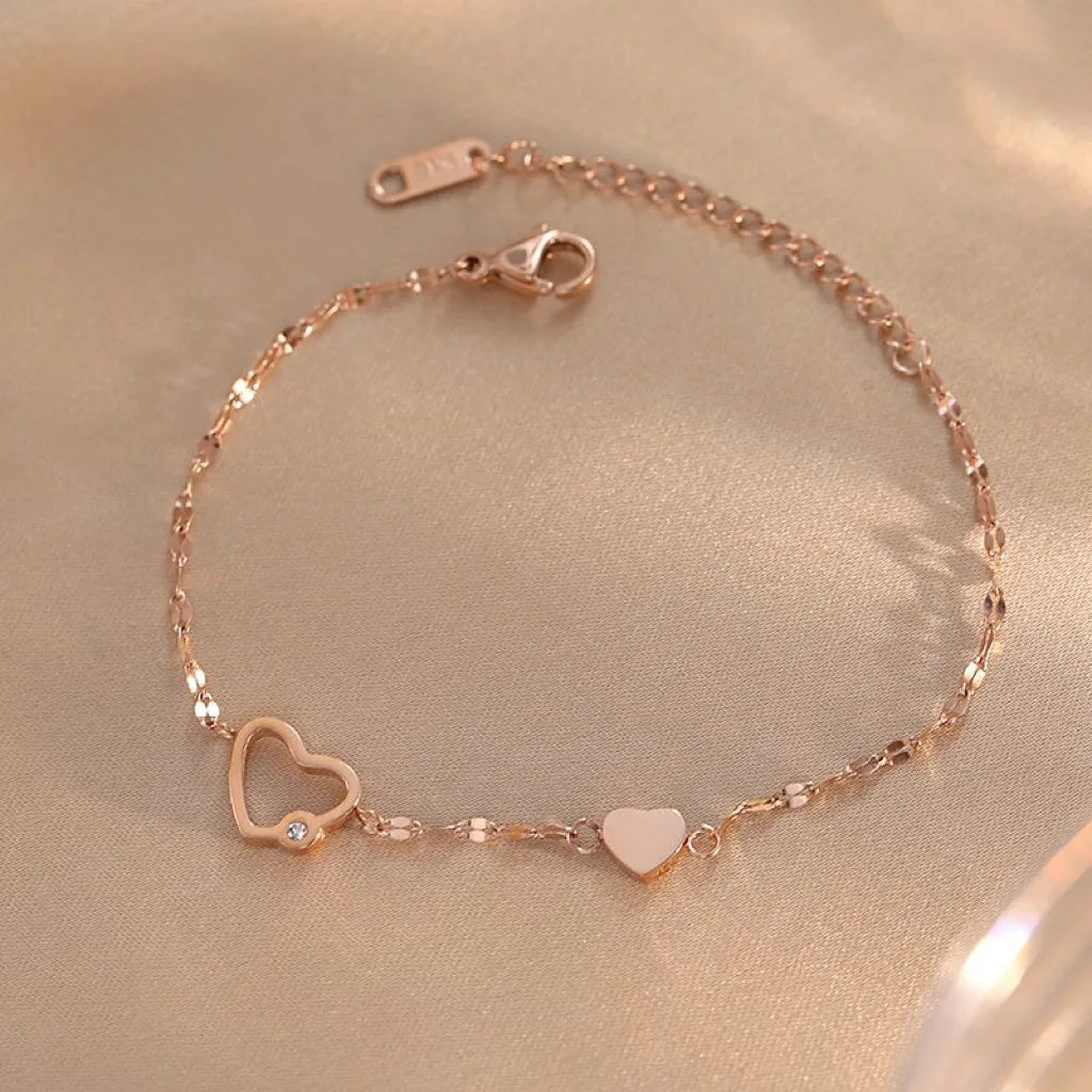 Roselyn Heart Bracelet
