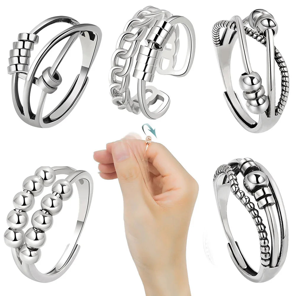 Anti Stress Anxiety Ring Fidget Spinner