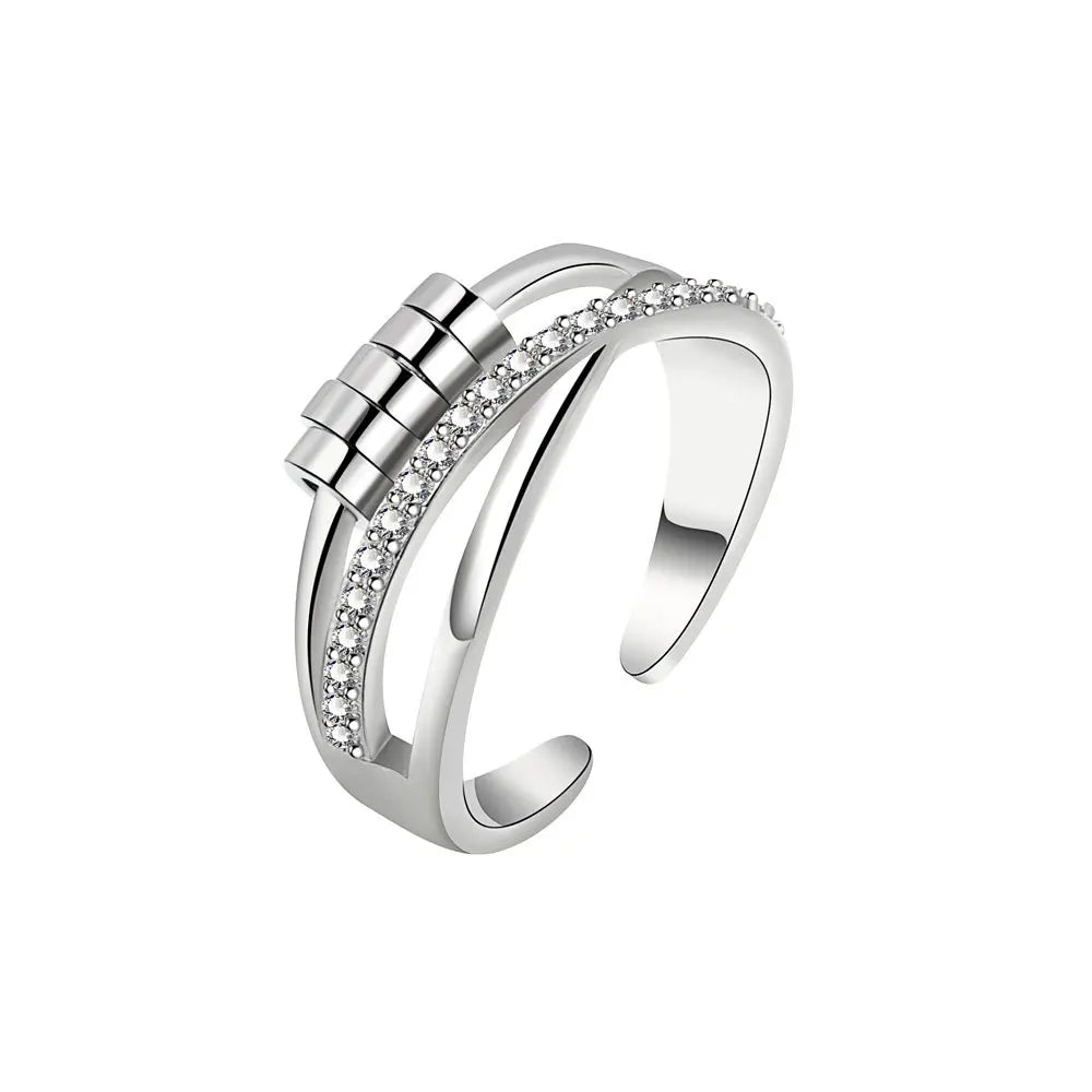 Anti Stress Anxiety Ring Fidget Spinner
