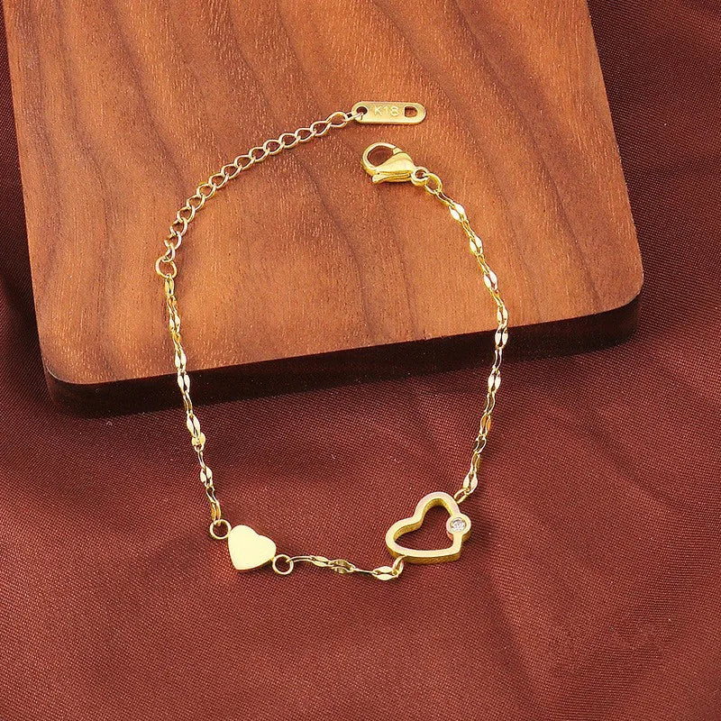 Roselyn Heart Bracelet