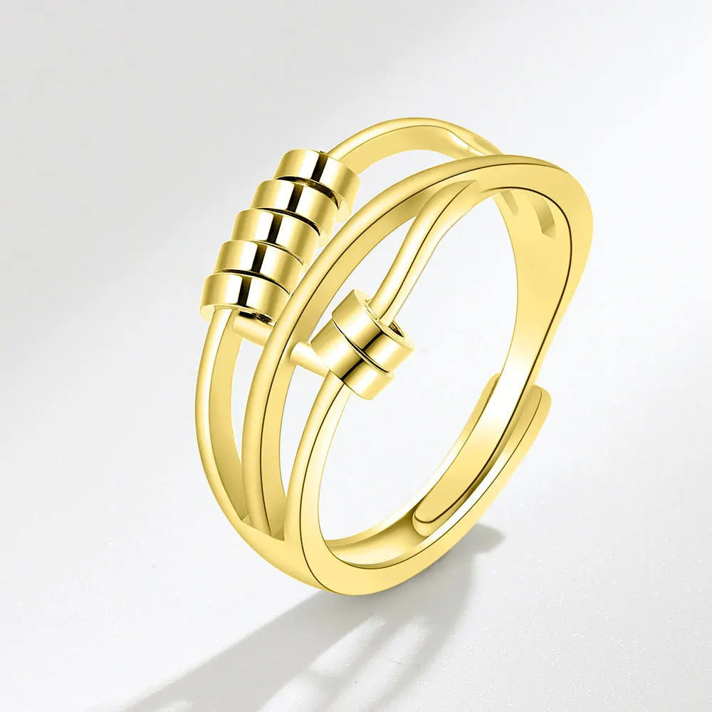 Anti Stress Anxiety Ring Fidget Spinner